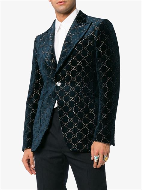 men's gucci blazer|Gucci designer suits for men.